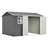 10'x8' Oversized Steel Storage Shed with Window