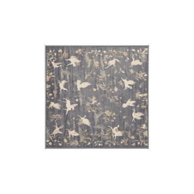Machine Washable Gray Area Rug