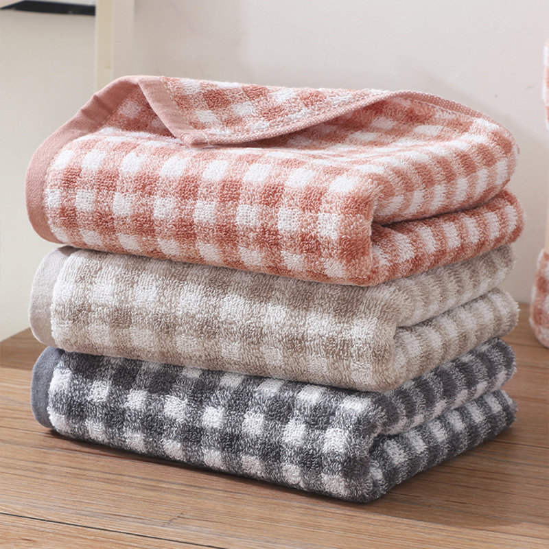 Ensemble de 3 serviettes de bain en coton doux absorbant, serviette de bain Water Buffalo Check, ensemble de serviettes de cuisine, 13 po x 30 po