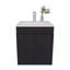 Coiffeuse Dublin, noir, pour salle de bain Dublin