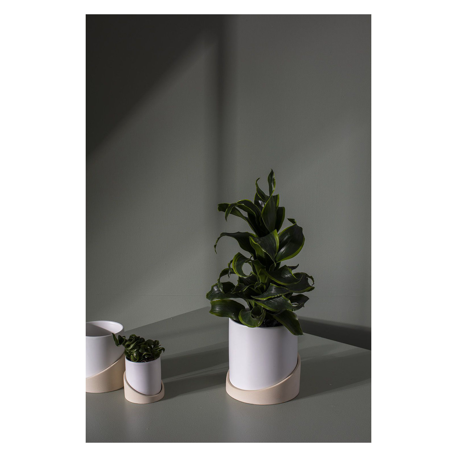 Mel Handmade Ceramic Pot Planter, 7.25" H x 6.5" W x 6.5" D