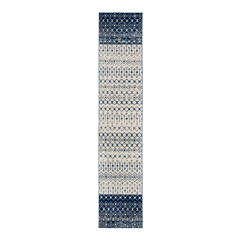 Somerville Geometric Indoor Rug, Runner 3'3" x 16'5"