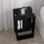 Malak Modern Bedside Table with Open Shelves - Versatile Side, Coffee or End Table for Bedroom or Living Room-102372704