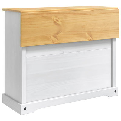 112 cm W Kitchen Island with Solid Wood Top