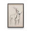 «Two Stags Line Dessin» par Nadja, reproduction d'art-1570454215-1570454208-1570454211