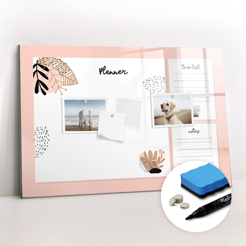 Magnetic Glass Dry Erase Board