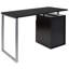 Desk with Two Drawers and Metal Frame-1255066938