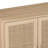 62" 20" Rattan Storage Cabinet - Elegant Functional 4 Door Decorative Cabinet