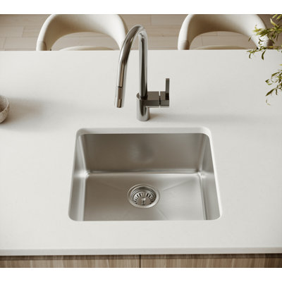 Undermount Single Bowl Stainless Steel Kitchen Sink