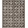 Dance Martha Stewart Flat Weave Wool/Silk/Cotton Geometric Rug in Soilbrown