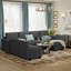 Canapé modulaire modulaire avec siège de rangement-782125905