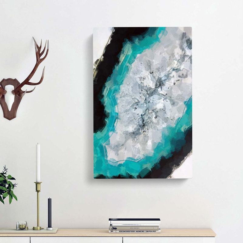 Friends In Abstract - Wrapped Canvas, 76cm H x 50cm W x 3cm D