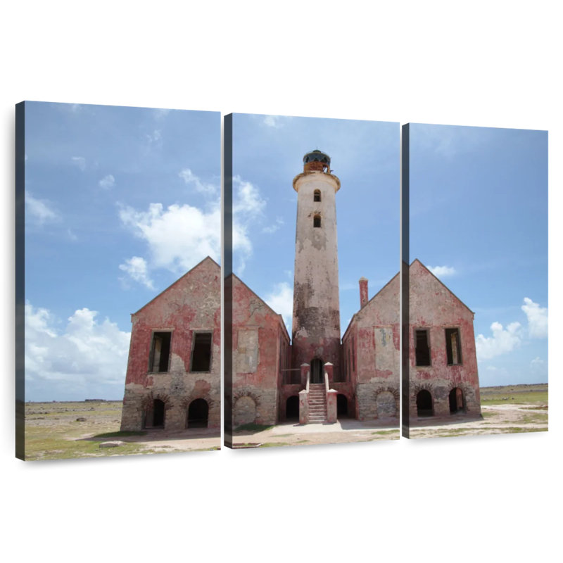 Petit phare de Curaçao, H 20 po x l 33 po