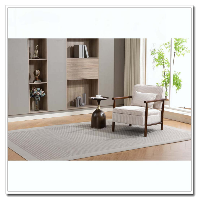 Chaise d'appoint moderne, Blanc antique