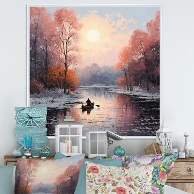 " Winters River Papercut III "