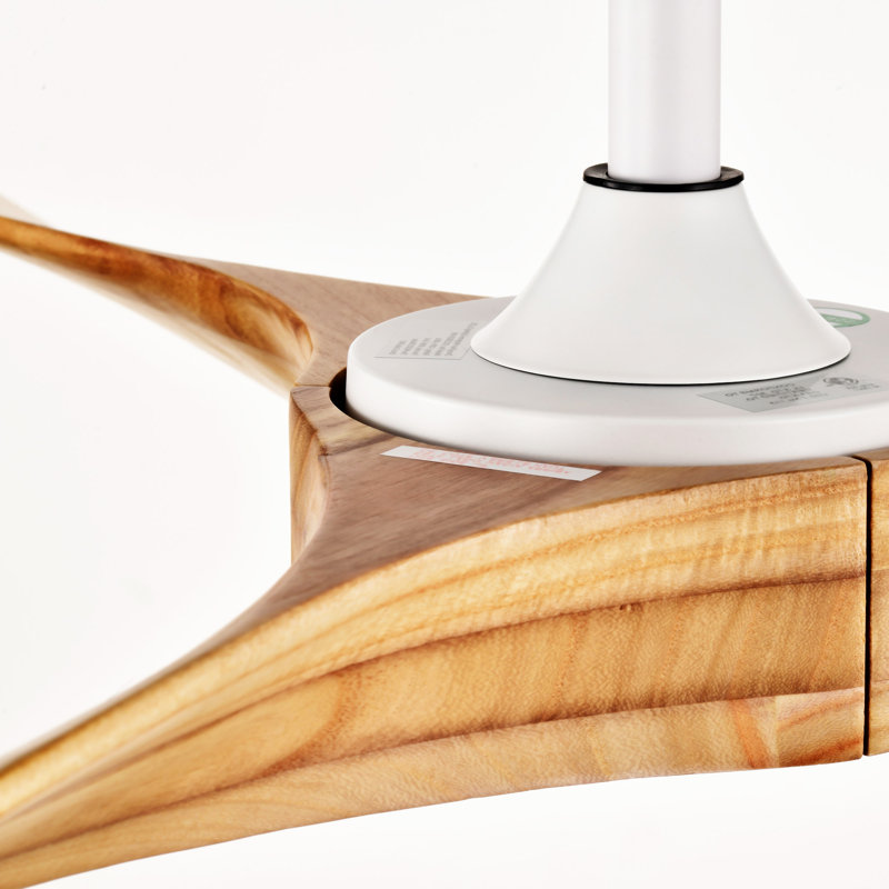 52" Ceiling Fan With Remote Control No Lights