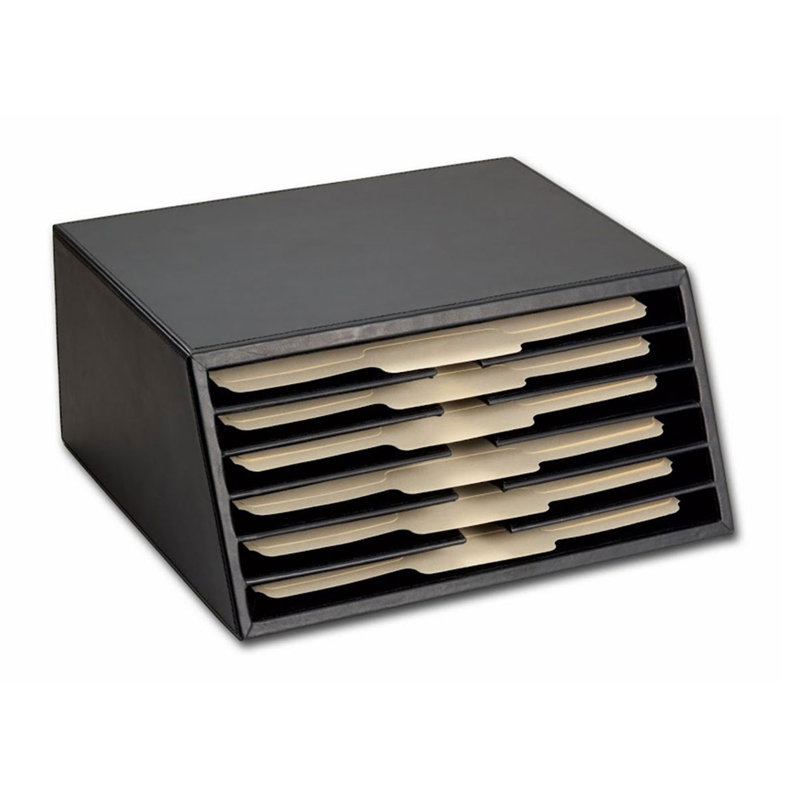 Bramfield Leather Stackable File Organizer