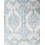 Tapis noué à la main de conception unique Ikat - beige, 8 pi 2 po x 10 pi 2 po