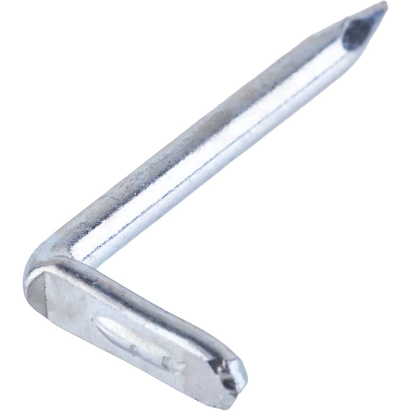 Clou danois en acier avec extrémité en boucle - 13/16 po de long - paquet de 24 - Fournitures en osier pour le tissage des chaises