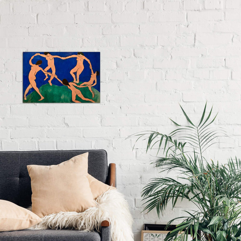 The Dance I by Henri Matisse - Wrapped Canvas Painting, 66.04 cm H x 45.72 cm W x 1.91 cm D