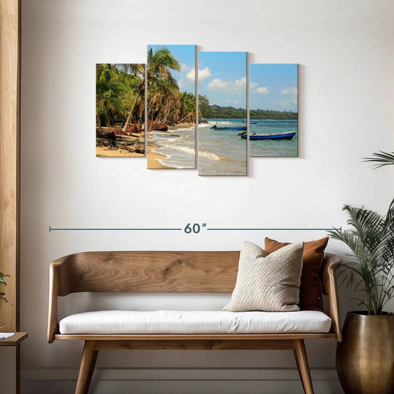 Gillard, côte du Costa Rica, H 27 po x l 43 po