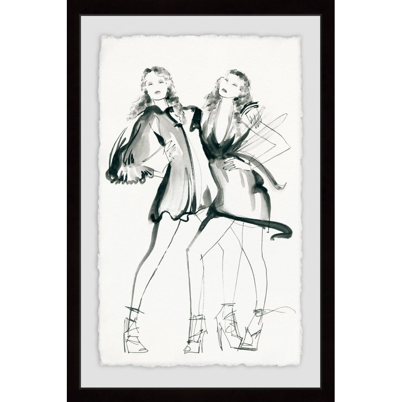 «Twins» par Talula Christian, H 30 po x l 20 po