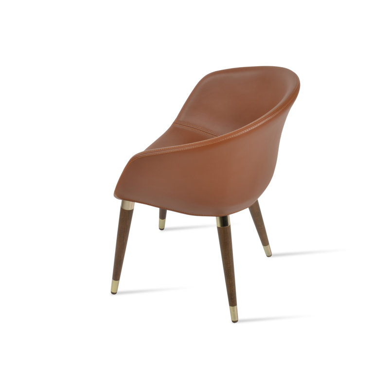 Chaise de salle à manger Tribeca, Noisette