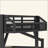 Metal Loft Bed with Storage Stairs, Built-in Wardrobe & Shelves, USB Ports, LED Lights, Noise-Reduced Design for Teens, Students, Dorm & Bedroom-64299109-64299108