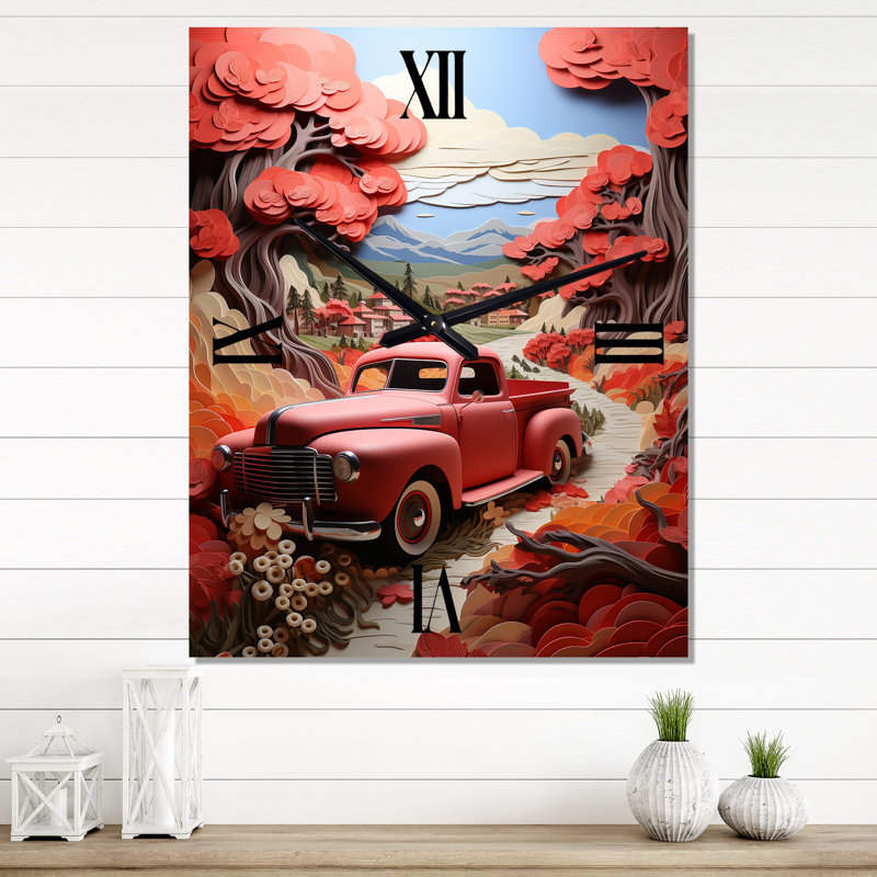 Jaydalise - Horloges murales camionnette, Très petit
