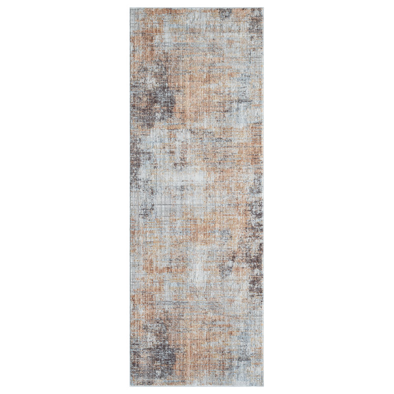 Tapis multicolore Arieyonna San Juan de United Weavers, Tapis de couloir 2 pi 7 po x 7 pi 2 po