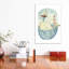 «Cute Whale in the Sea» par Mike Koubou - impression d'art graphique-52802120-52802100