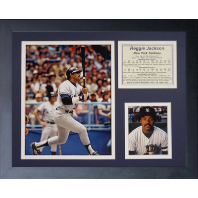 Reggie Jackson Framed Memorabilia