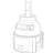 M-BITION 4 inches CC 2-LEVER HDLE LAV-358014153