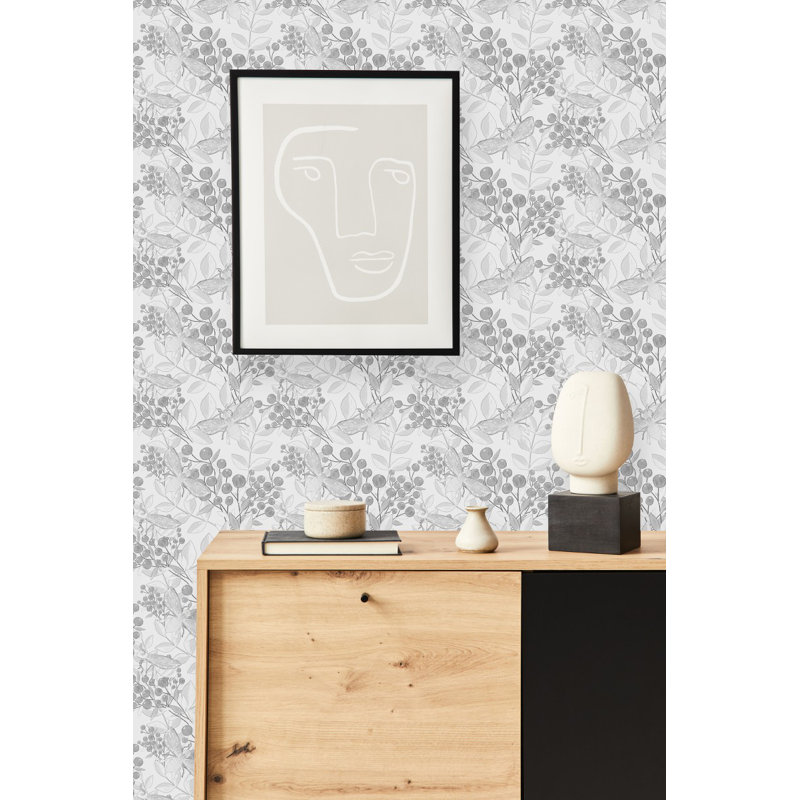 Carreau de papier peint l 25 po, L 2,09 pi x L 10,42 pi
