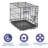 MidWest Homes for Pets Newly Enhanced Single Door iCrate Dog Crate Includes Divider Panel-1233244758