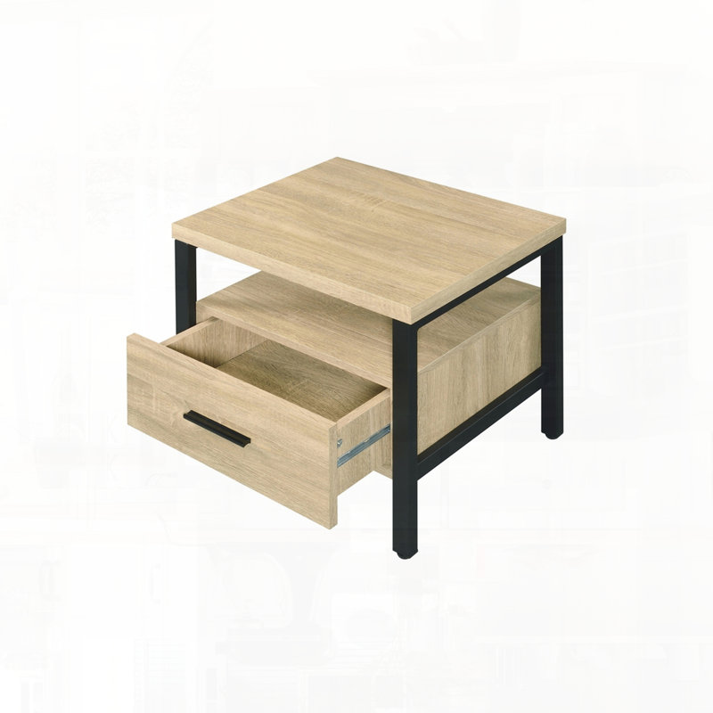 Accent Table with Practical Design for Convenient Floor Clearance