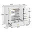 Meuble-lavabo moderne 36 "avec lavabo-122430551