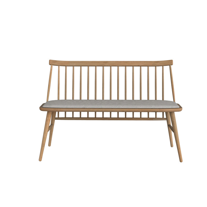 Banc en bois massif Josabet