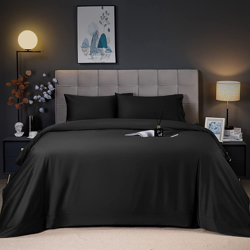 Ensemble de draps Gemmell, Noir