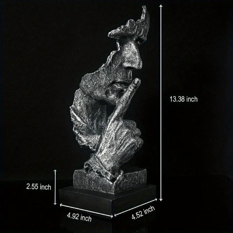 House Of Avana Silent Thinker Abstract Sculpture