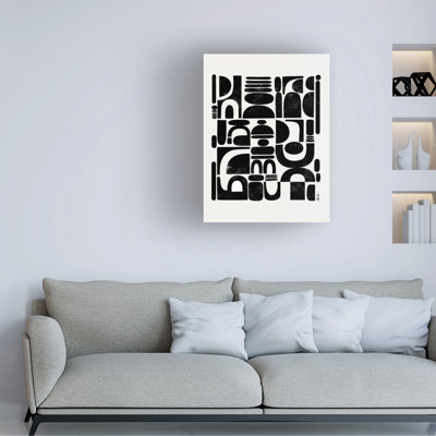 Fragmented by Ishita Banerjee - Wrapped Canvas Painting