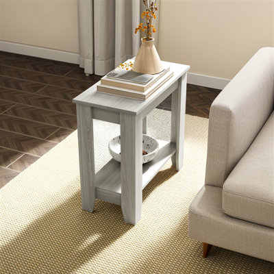 Table de bout avec rangement Weddel Basilico