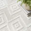 Tapis intérieur / extérieur ivoire / blanc Foundry Select-1735417336