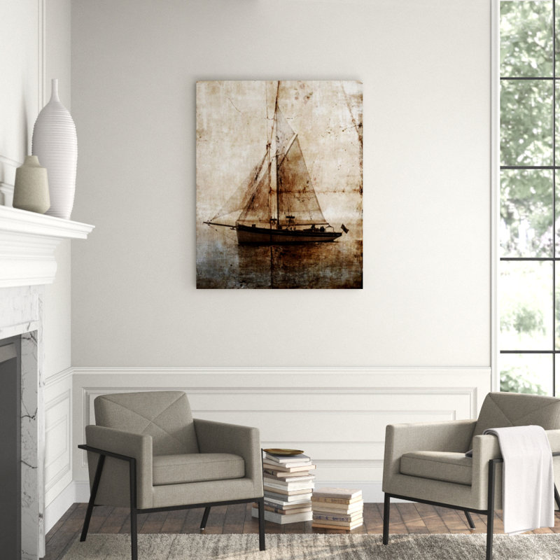 Sail Away Print by Sofia Fox, Plexi, 50" H x 40" W x 1.5" D