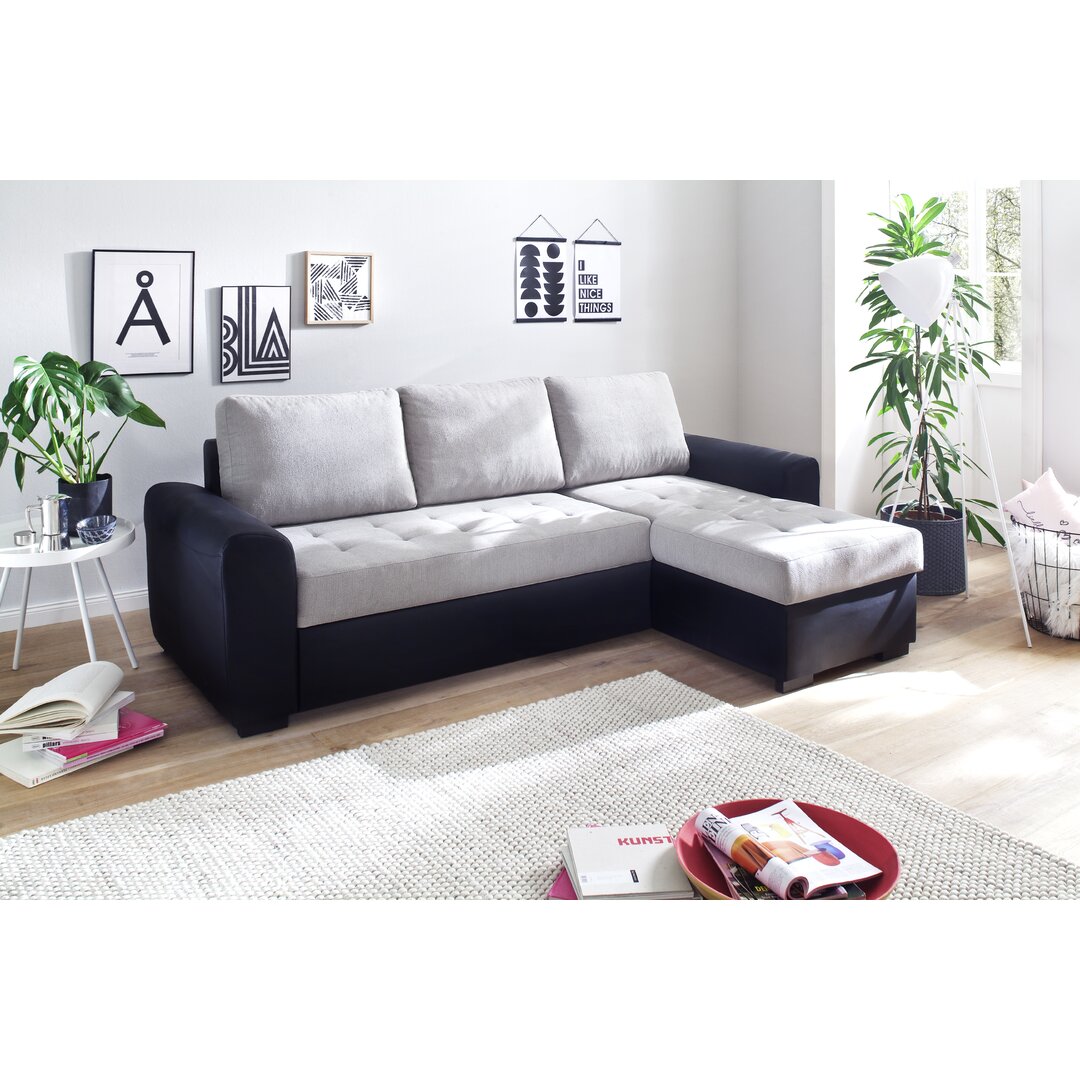 Ecksofa Chaliah mit Bettfunktion