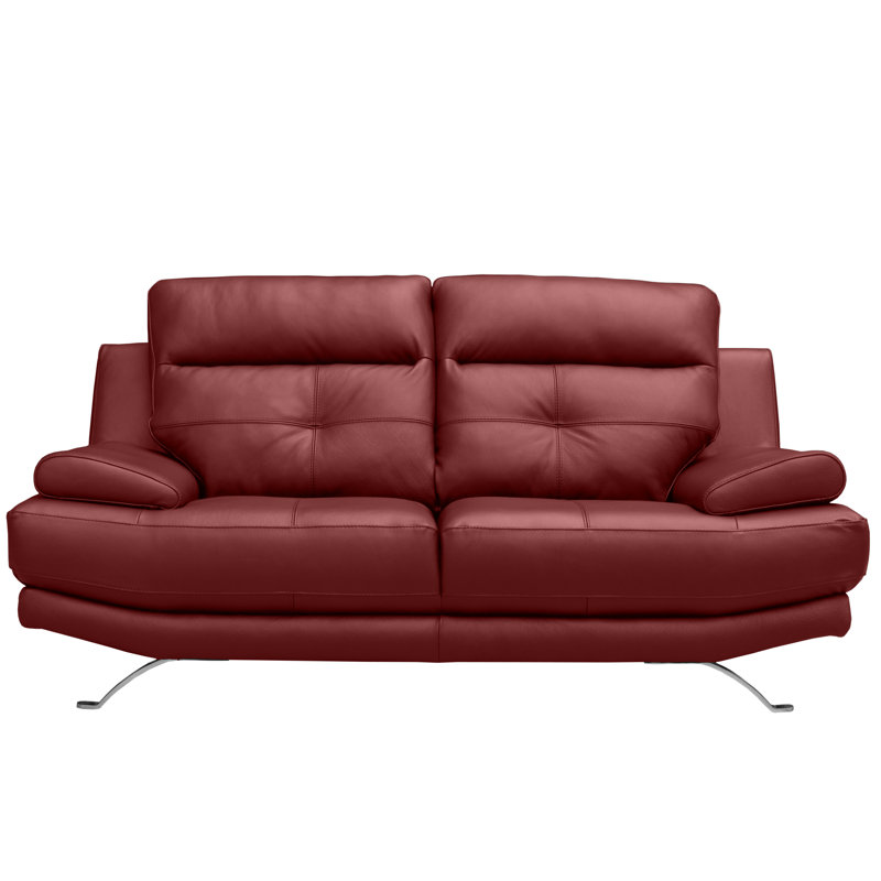 London 2 Seater Sofa, Red