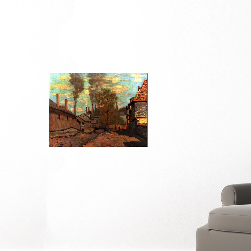 Claude Monet - Wrapped Canvas Painting, 60cm H x 80cm W x 1.8cm D