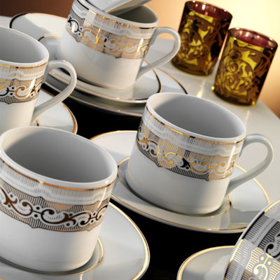 Ensemble de 6 tasses à café Godbey
