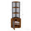 Armoire de coin 65 po, 6 niveaux, support à vin pour la maison - Standard