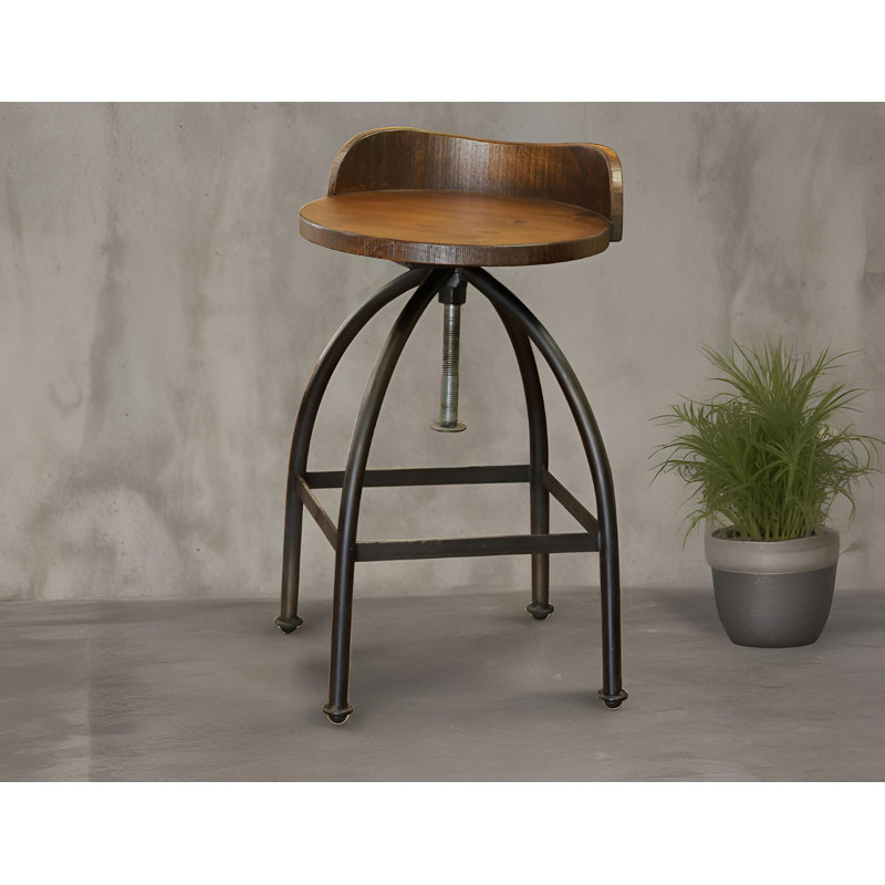 Tabouret de bar rotatif à hauteur ajustable York 24-30 po York